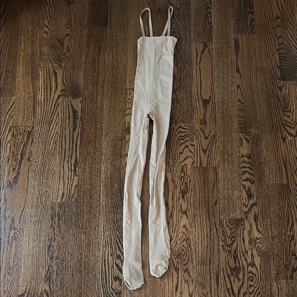 Full body tan dance tights